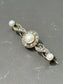 Victorian 18K Gold Natural Pearl Brooch