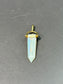 14K Gold Opal Charm