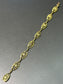 Antique French 18K Yellow Gold Filigree Link Bracelet