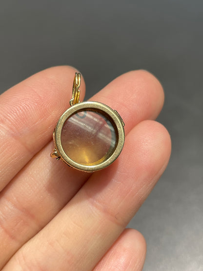Vintage 14K Gold Drum Charm