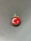 14K Yellow Gold Crescent Star Orb Charm Pendant