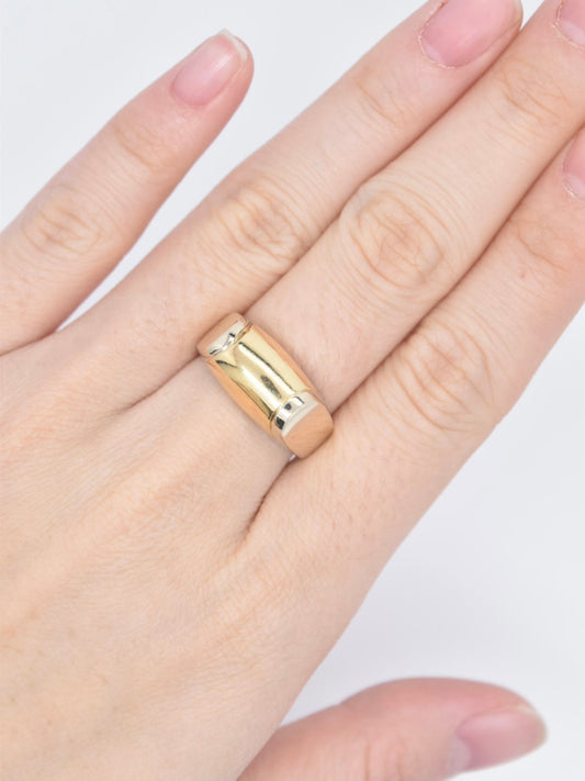 Blvgari 18K 金长号戒指 尺寸 6
