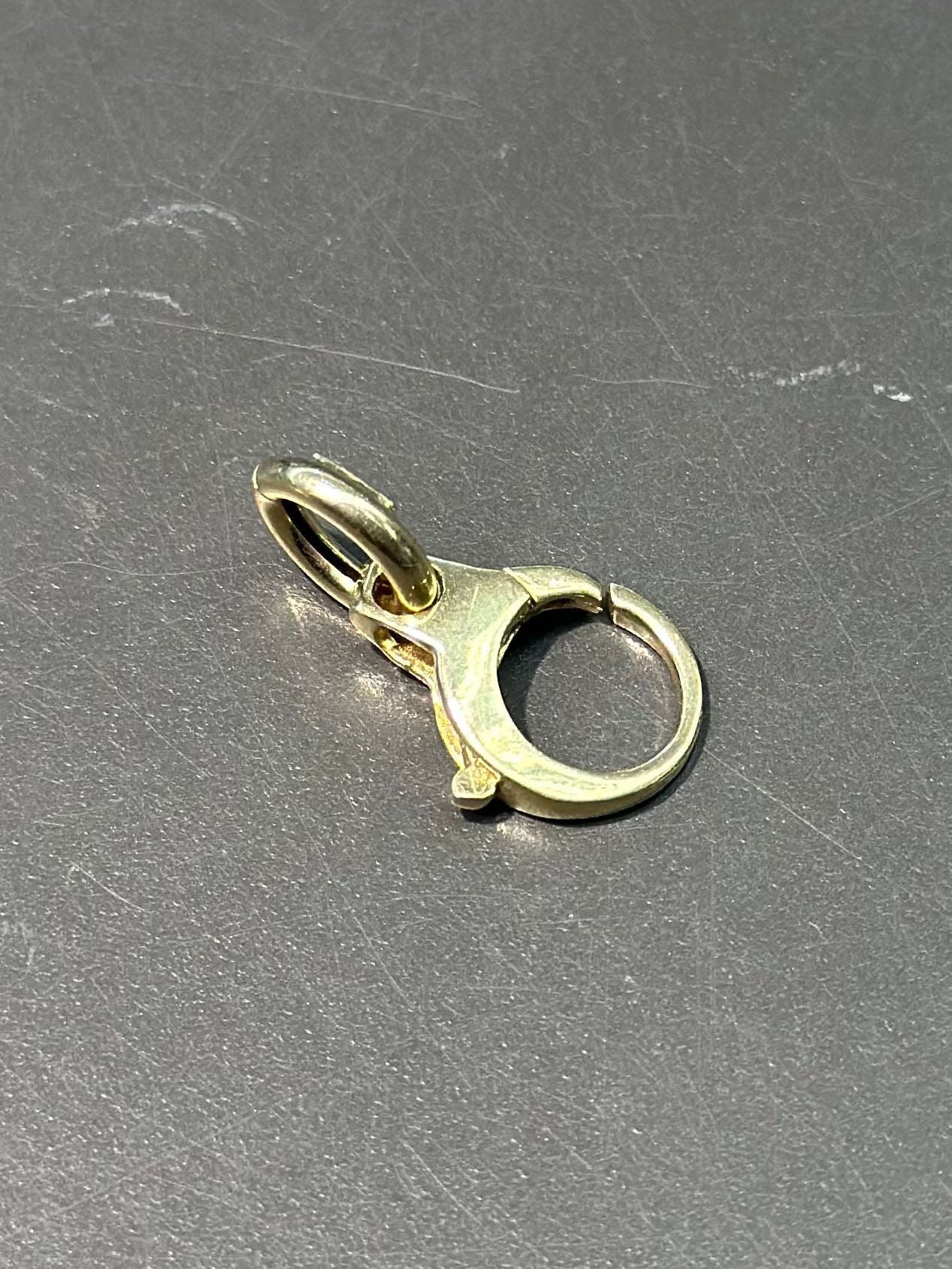 Vintage 14K Gold Carabiner Clasp