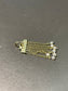 Antique 14K Yellow Gold Seed Peal Tassel Charm