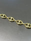 14K Gold Large Mariner/Gucci Link Bracelet