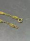 Vintage French 18K Gold Filigree Chain Necklace