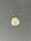 14K Gold Recycle Sign Enamel Charm