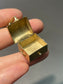Vintage 14K Bi-Tone Articulating Treasure Chest Charm Pendant