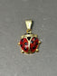 Vintage 14K Gold Large Ladybug Charm