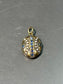 [ON RESERVE] Victorian 14K Gold Sapphire and Pearl Pendant