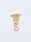 Victorian 14K Gold Two-Tone Tassel Charm