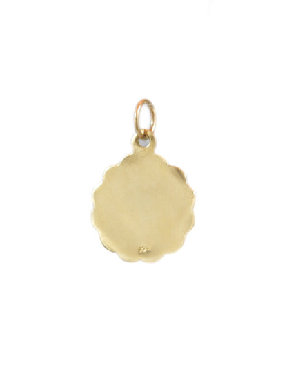 Vintage 14K Yellow Gold "You Are Always in My Heart" Charm