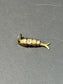 Vintage 14K Gold Mini Articulated Fish Charm