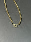 Vintage 14K Gold Graduated Bead Necklace 17.0 inch