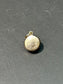 Antique 14K Gold Faceted Garnet Charm