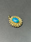 Vintage 14K Hold Triplet Opal Pendant