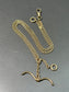 Vintage 14K Curb Link Albert Chain Watch Chain 19.5”