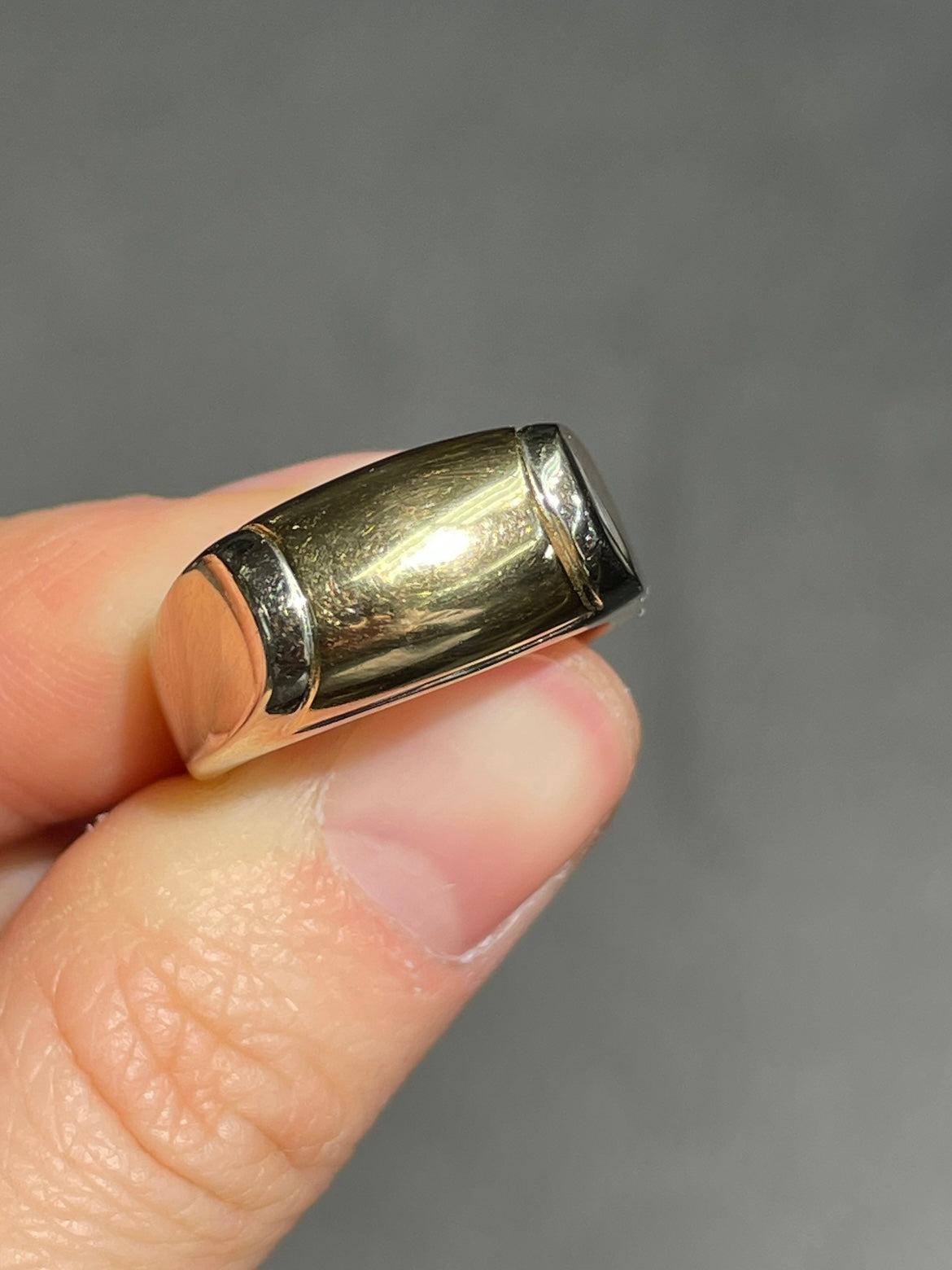 Blvgari 18K Gold Tronchetto Ring