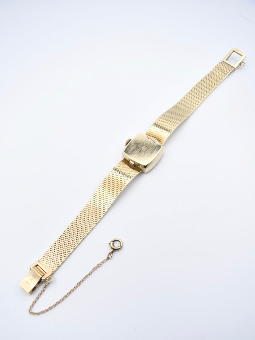 蒂芙尼 (Tiffany &amp; Co.) 零售的复古 14K 金欧米茄钻石腕表