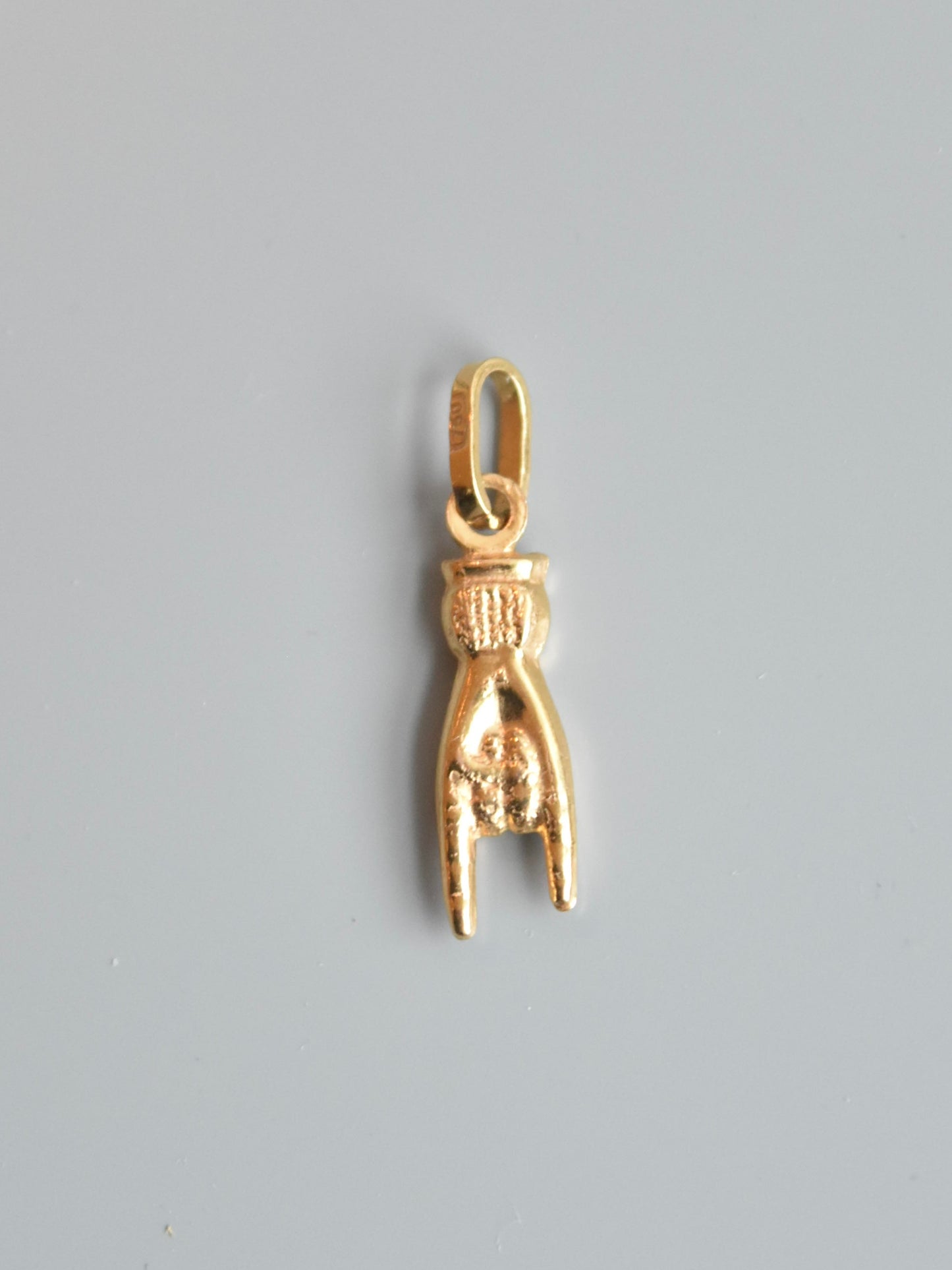 Vintage 14K Gold Rock and Roll Charm