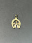 Vintage 14K Gold Horse Shoe Clover Charm