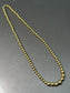 collier de perles graduées vintage 14K