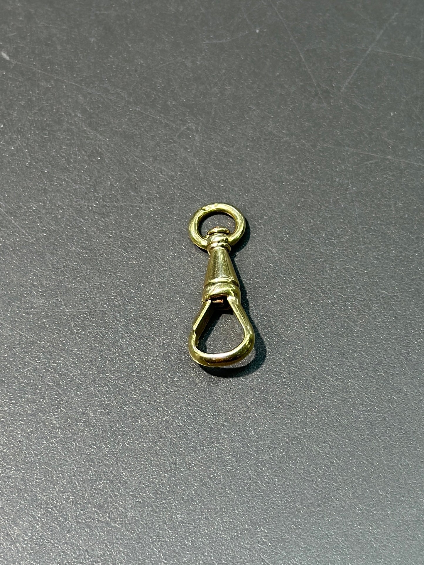 Vintage 14K Gold Swivel Dog Clip