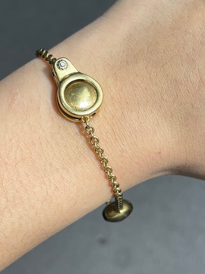 Chimento 18K Gold Diamond Sigilli Bracelet