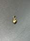 14K Gold Miniature Puffy Heart Charm Pendant