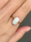 Art Nouveau 14K Gold Opal Ring