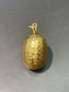 Vintage 18K Yellow Gold Large Melon Pendant