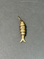 Vintage 14K Gold Mini Articulated Fish Charm