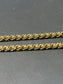 Antique 18K Gold Fancy Link Watch Chain