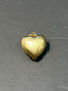 Vintage 14K Gold Hollow Puffy Heart Charm