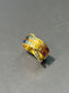 18K Gold Rainbow Sapphire Ring SZ 7