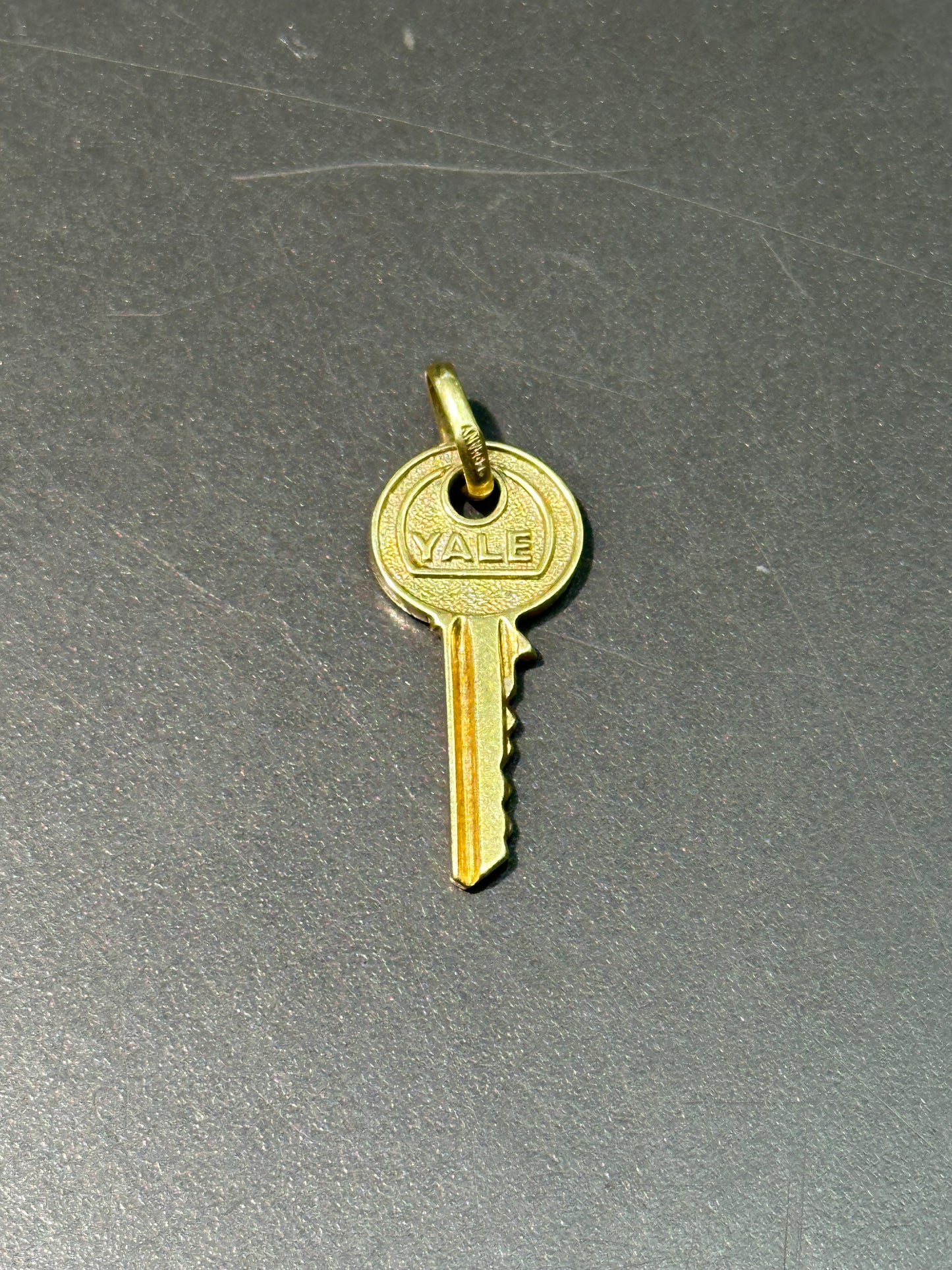 Vintage 14K Gold Yale Key