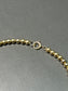 Vintage 14K Gold Graduated Bead Necklace