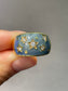 18K Gold 0.15 CTW Diamond Enamel Star Celestial Ring