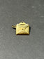 Vintage 14K Gold Articulated Letter Charm