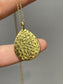Ippolita 18K Yellow Gold 0.34 CTW Crinkle Teardrop Pendant Necklace