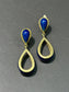 Vintage Tiffany & Co. 18K Gold Enamel Drop Earrings