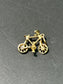 Vintage 14K Gold Articulating Bicycle Charm