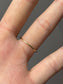 14K Yellow Gold "A" Letter Ring