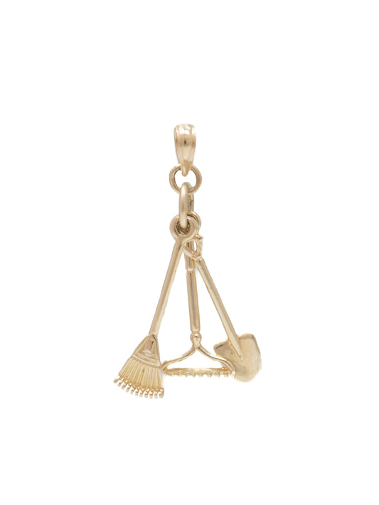 Vintage 14K Gold Gardeners Charm