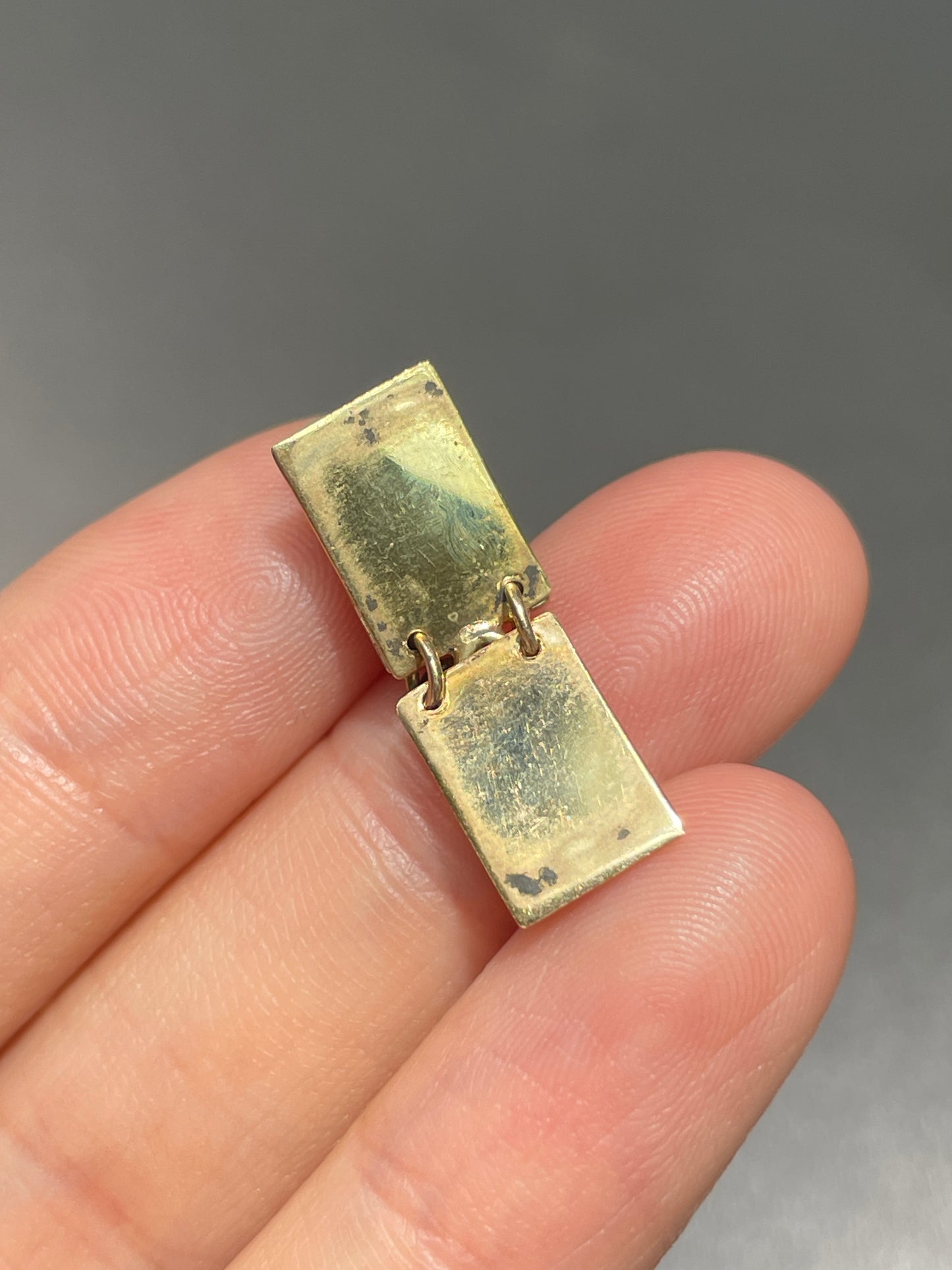 Vintage 14K Gold Articulating Notepad Charm