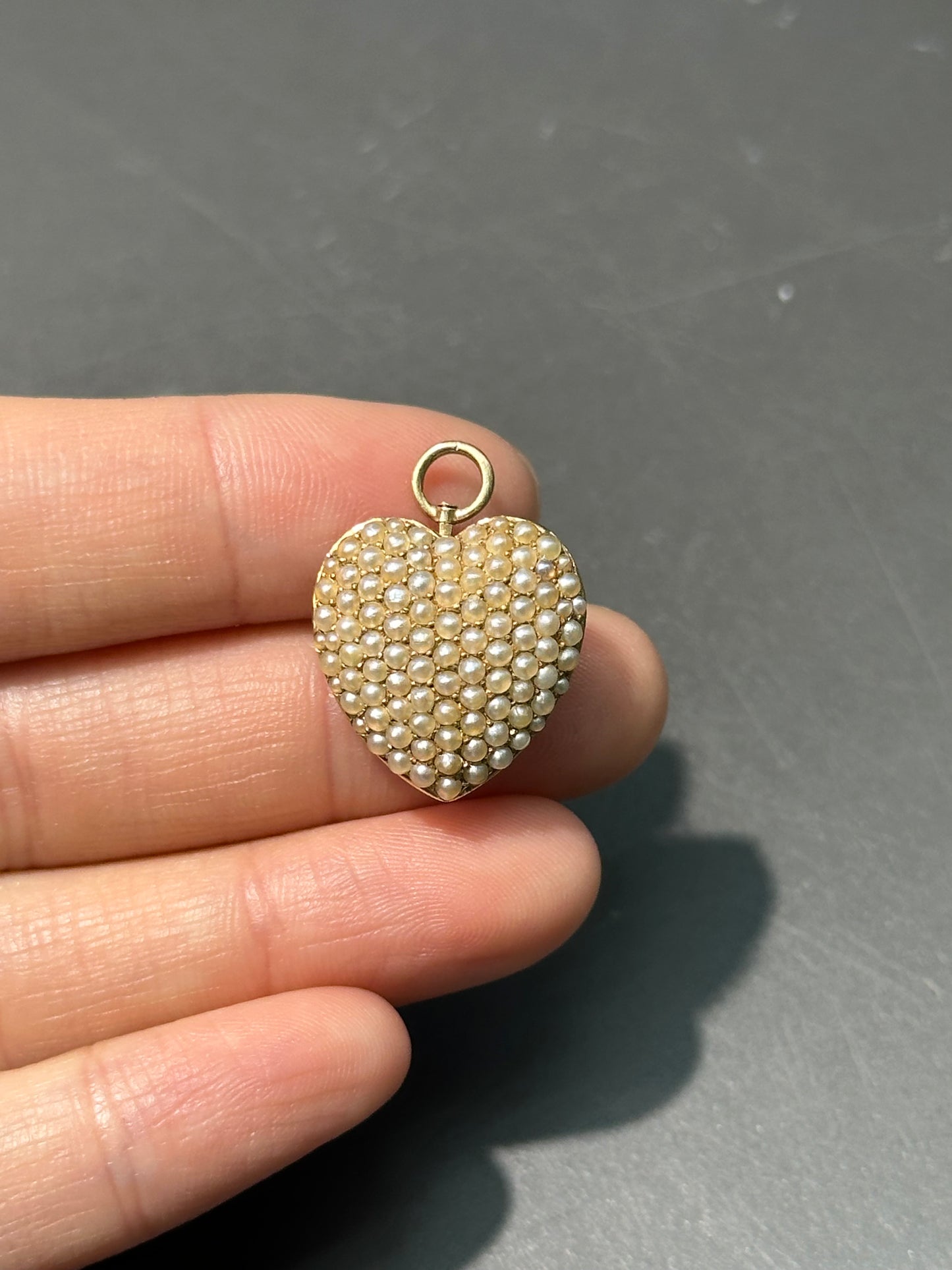 新艺术风格 14K 金珍珠簇胸针吊坠
