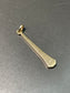 14K Yellow Gold Nail Pendant