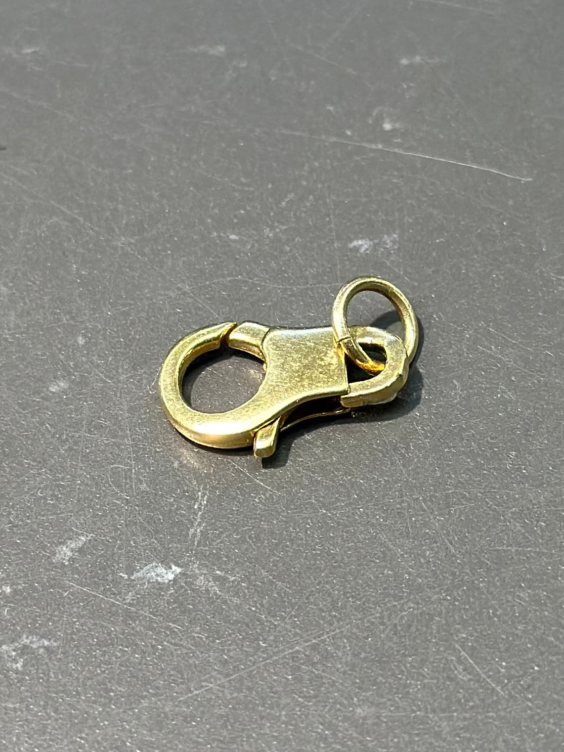 14K Gold Carabiner