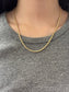 14K Gold Byzantine Chain Necklace