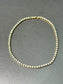 14K Yellow Gold 3.00 CTW Diamond Tennis Bracelet